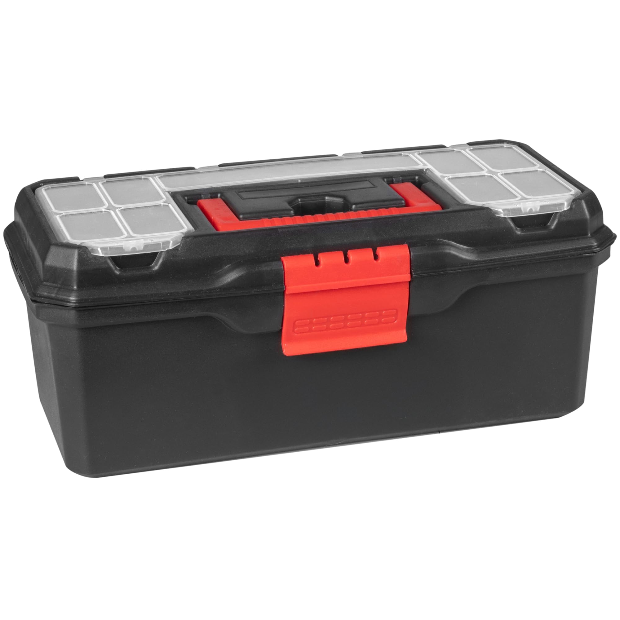 Hardys 13” Heavy Duty Tool Box - Multiple Compartment Toolbox Organiser | 12 Org