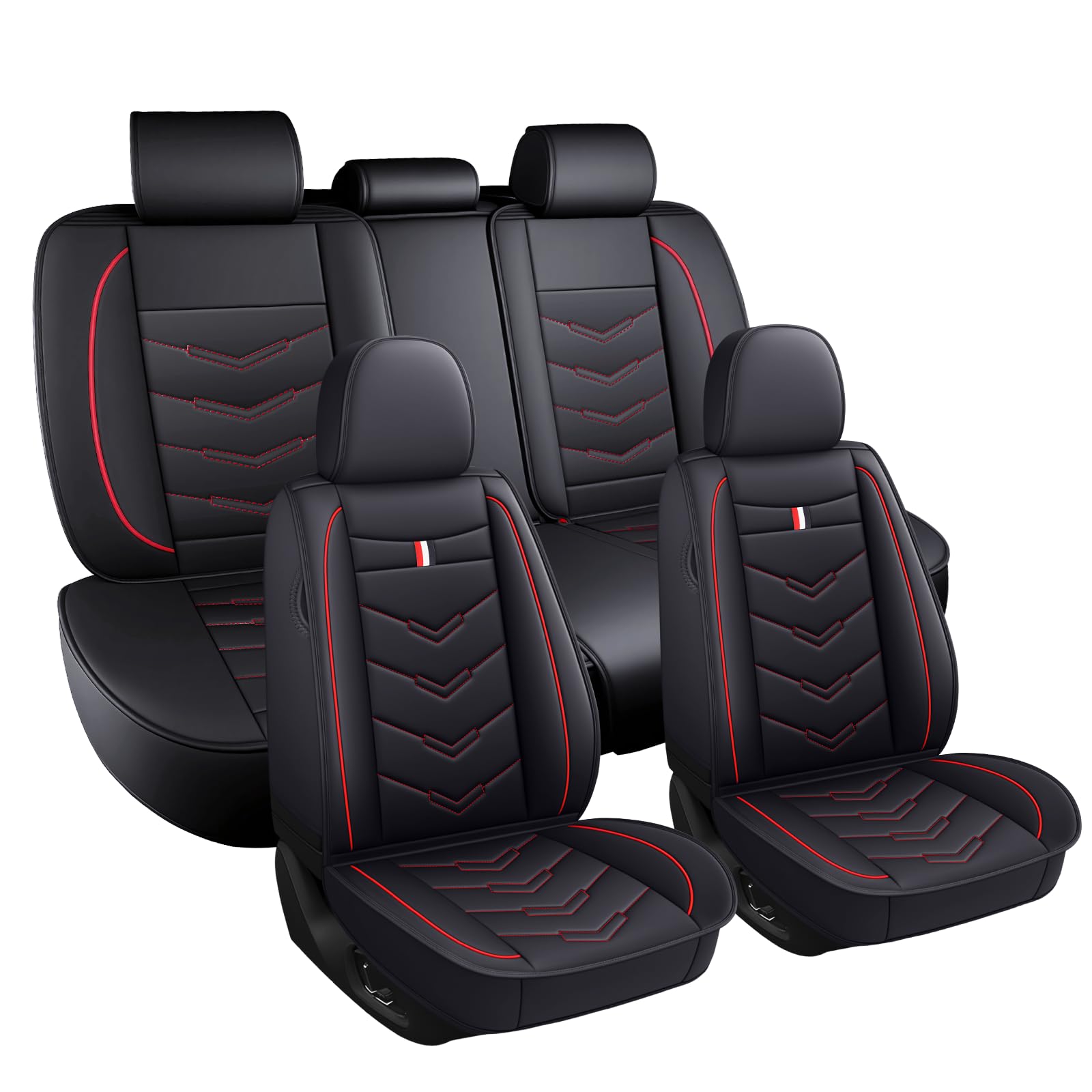Car Seat Covers Fit for Ford Maverick 2022-2026, Leather Seat Covers for Car, Wa