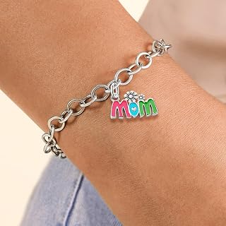 One simple and unique sterling silver multi-color series charm DIY jewelry matching and decorate your daily outfits. gifts for women