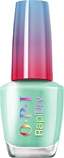 OPI RapiDry Quick Dry Nail Lacquer - Semi-sheer & Opaque Blue & Grey Shimmer Nail Polish Shades- Vegan, Fast Drying & Smudge-proof in 60 Seconds (9ml)