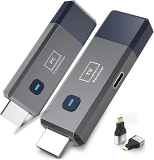 Wireless HDMI Transmitter and Receiver 328ft/100m Extender 1080P Output