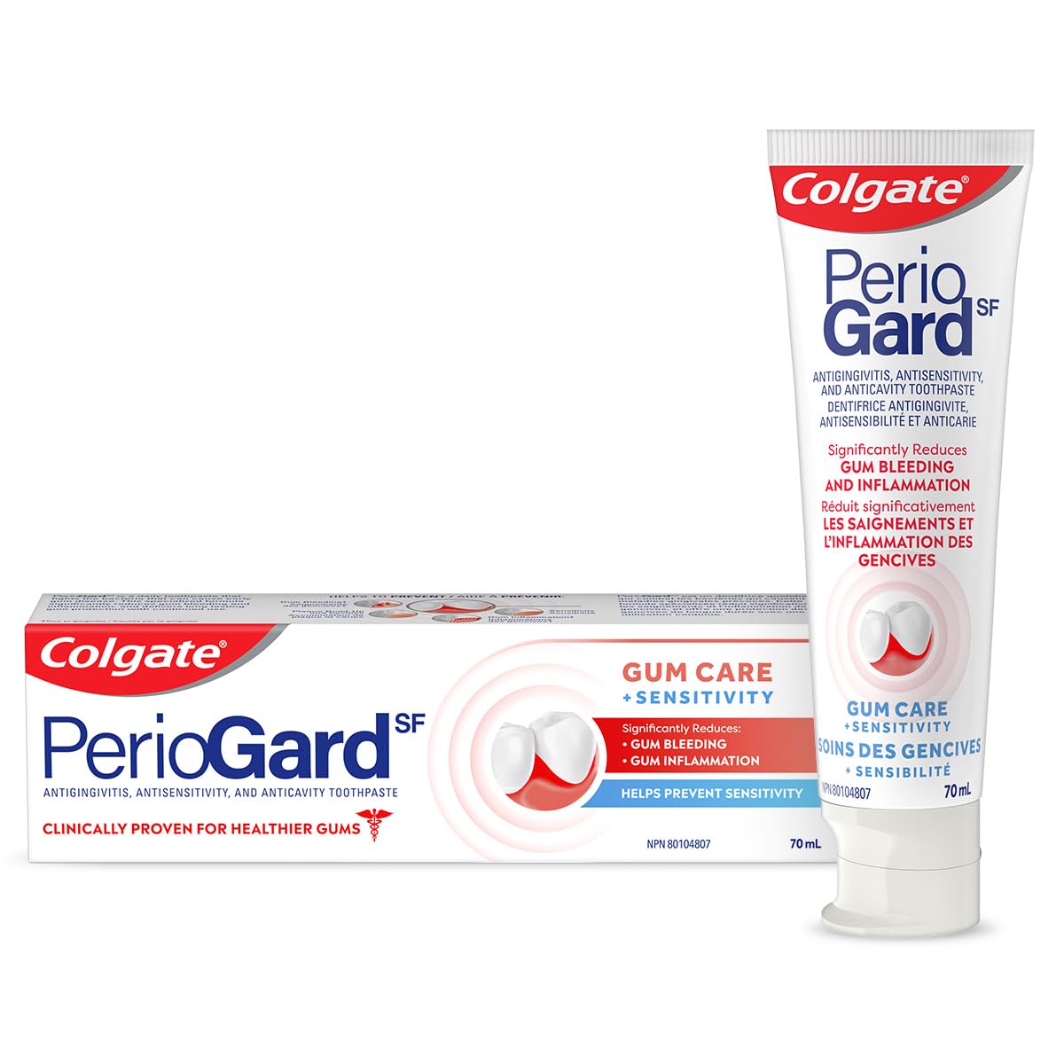 Colgate PerioGardSF Toothpaste for Gum Care & Sensitivity - 70 mL | Clinically P