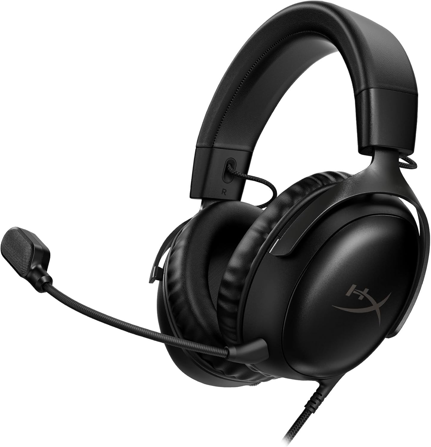 HyperX Cloud III Wired Gaming Headset, PC, PS5, Xbox Series X|S, DTS, Memory Foa