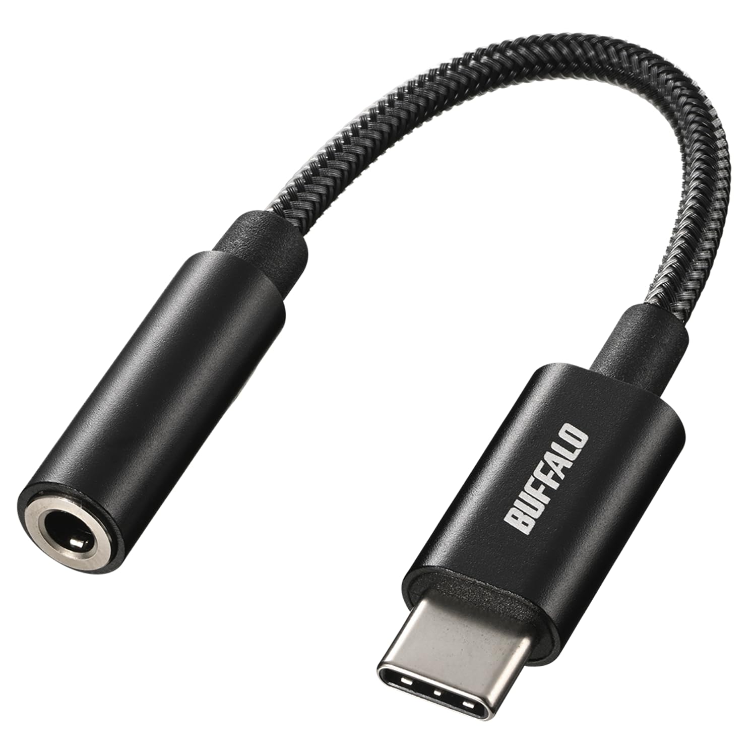 Buffalo BSMPC355HRBK USB Type-C 0.14 inch (3.5 mm) 3 Pole 4 Pole Audio Converter