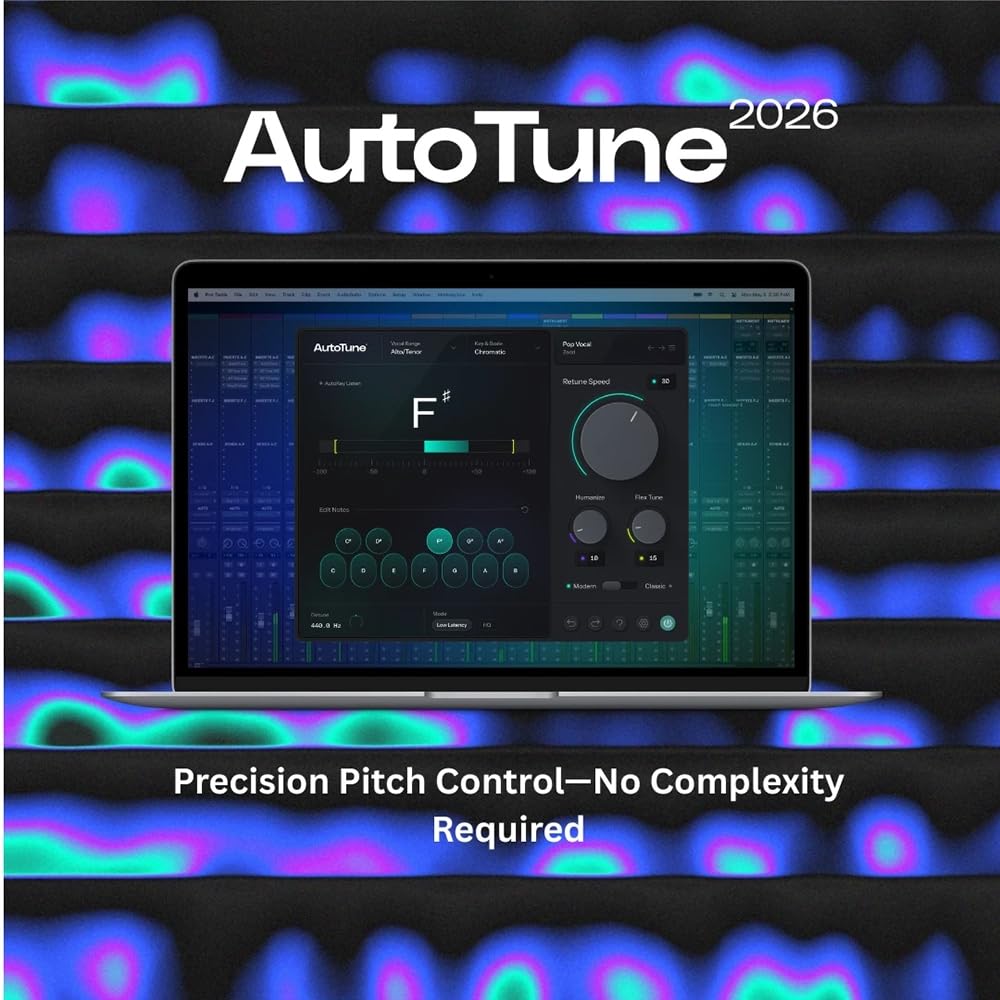 Antares Autotune 2026 - Audio Plugin - Pro Vocals in Seconds [Download Card]