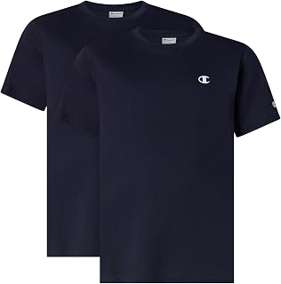 Champion Boys' Legacy Champion Basics B - S-s 2-Pack Crew Neck T-Shirt (Pack of 2)