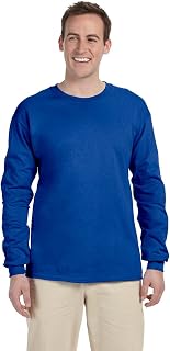 Gildan Ultra Cotton 6 oz. Long-Sleeve T-Shirt (G240)- ROYAL,3XL