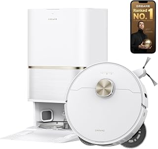 dreame L50 Ultra AE Robot Vacuum and Mop, 100°C Mop Self-Cleaning, 28,000Pa