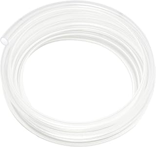12mm x 15mm - 3m Length PVC Clear Plastic Hose Vinyl Tubing, Food Grade