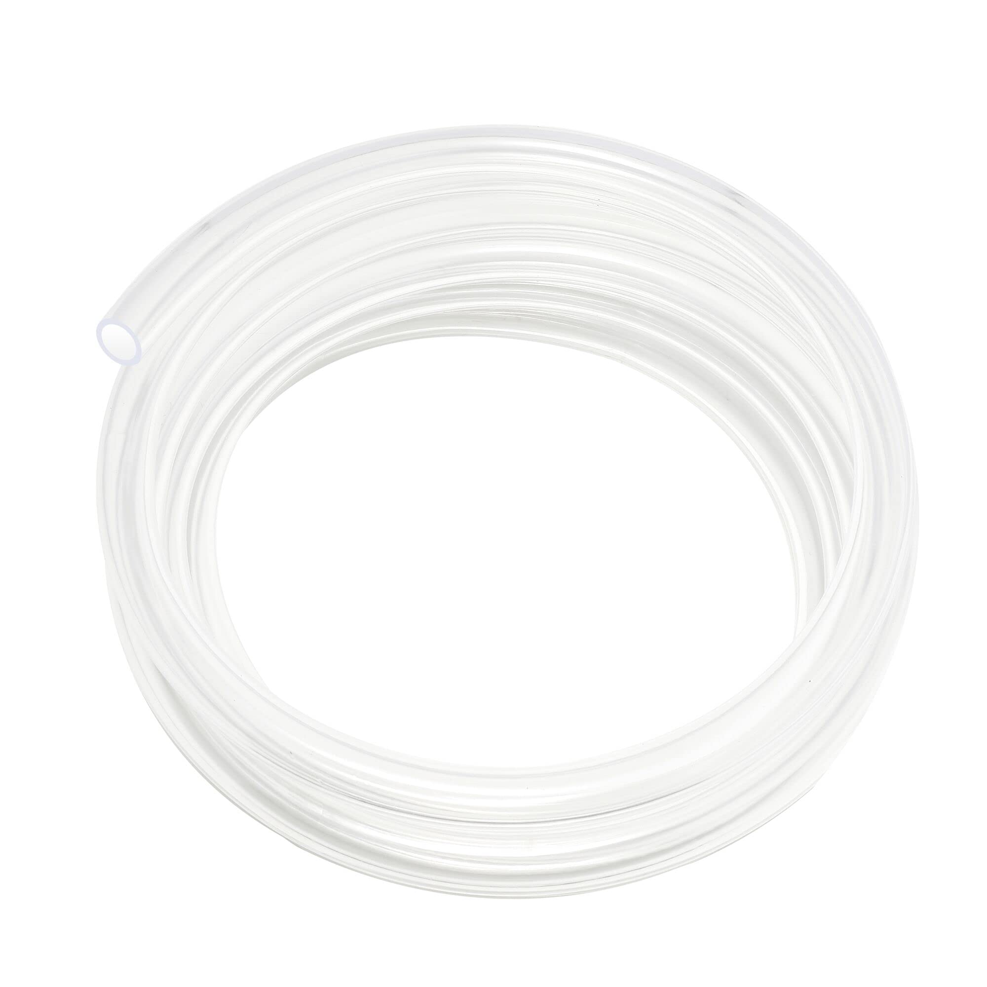 12mm x 15mm - 3m Length PVC Clear Plastic Hose Vinyl Tubing, Food Grade
