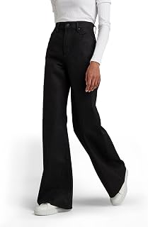 G-Star Women's Deck Ultra High Wide Leg Jeans