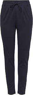Only ONLPOPTRASH Easy COL Women's Chino Trousers, Elegant Comfortable Pull-on Trousers with Stretch - Classic Fit Fabric Trousers Made of Premium Viscose Blend