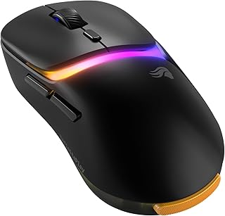 Glorious Gaming Model D3 Wireless Gaming Mouse - InfinitePlay Swappable Battery, 130H Battery Life, 8k Polling, 130M Optical Switches, Ultralight 69g, 30K DPI Optical Sensor, RGB - Black