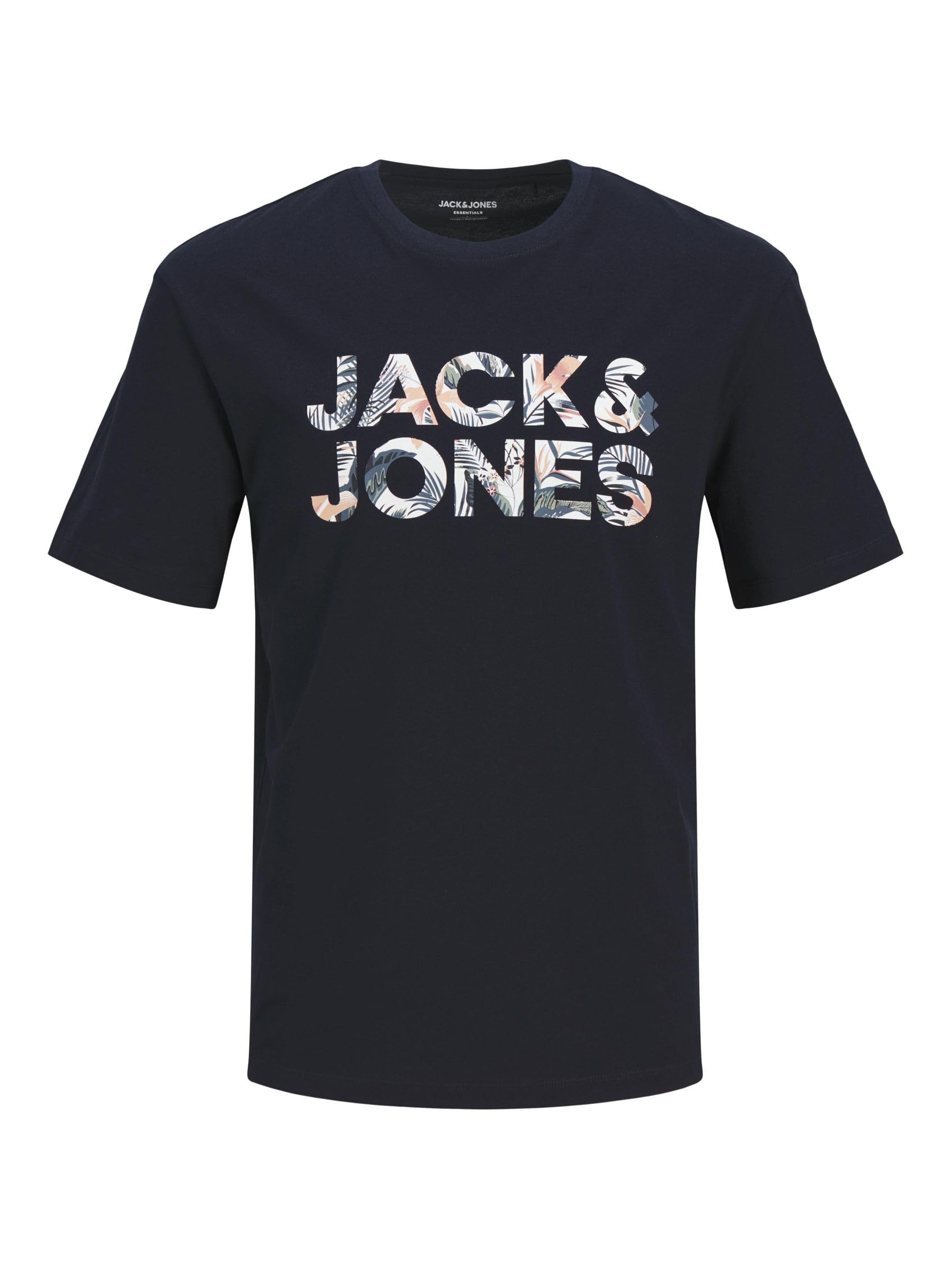 JACK & JONES Jjebryan Corp Logo tee SS O-Neck Noos Camiseta Hombre (Pack de 1)