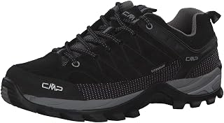 CMP Men's Rigel Low Shoe Wp Trekking and Hiking Shoes, Black Grey 73uc, 42 EU