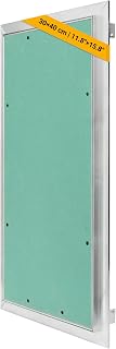 Proxinova 30x40 cm Plasterboard Access Panel – Inspection Hatch with Aluminium Frame Tile Access Panel, Fuse Box Cover, Ceiling Panels & Loft Hatch with Removable Door