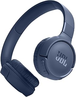 JBL JBLT520BTBLUAM-Z Tune 520BT Wireless on-ear Headphones, Blue - (Renewed)