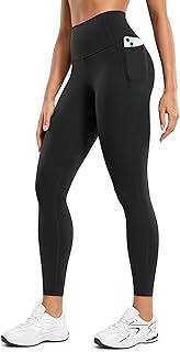 CRZ YOGA Butterluxe Leggings Pockets 25'' / 28'' | Extremely Soft, Gentle Compression, Workout, High Waisted, for Women