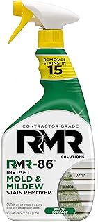 RMR-86 Instant Mold and Mildew Stain Remover Spray - Scrub Free Formula, 32 Fl Oz