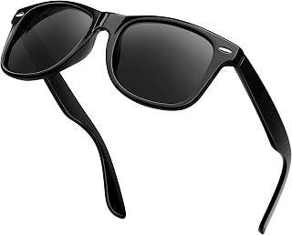 KANASTAL Polarized Sunglasses Men and Women Retro Fashion Sunglasses Rectangular Vintage Classic Sunglasses 100% UV400 Protection Lightweight for Driving Travel