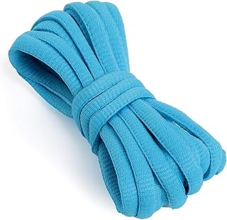 VSUDO Oval Trainer Laces for Trainers, Half Round Shoe Laces for Sneakers