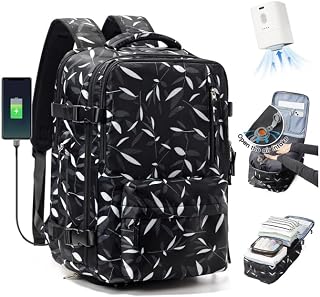SZLX Ryanair Backpack 40 x 30 x 20 x 20 cm Vacuum Baggage Hand Luggage 40 x 20 x 25 Women's Travel Backpack 40 x 30 x 20 cm Wizzair Cabin Bags for Easyjet 45 x 36 x 20 Men's Laptop 14 Inches with USB