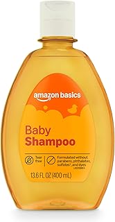 Amazon Basics Tear-Free Baby Shampoo, 13.6 Fluid Ounce, Packaging May Vary