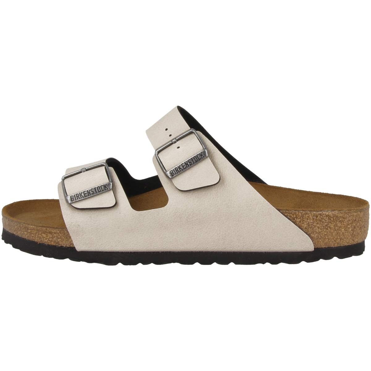 BIRKENSTOCK Unisex Arizona Birko-Flor Nubukleder Weit Pantoletten