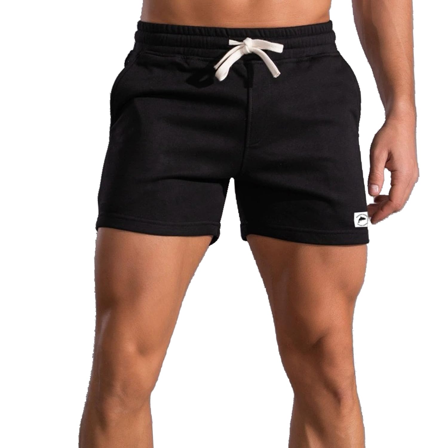 Men's 5" Athletic Shorts, 5" Inseam, Cotton Sports Shorts with Pockets