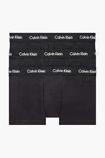 Calvin Klein Men's Boxer Briefs Pack of 3 Low Rise Trunks Underwear