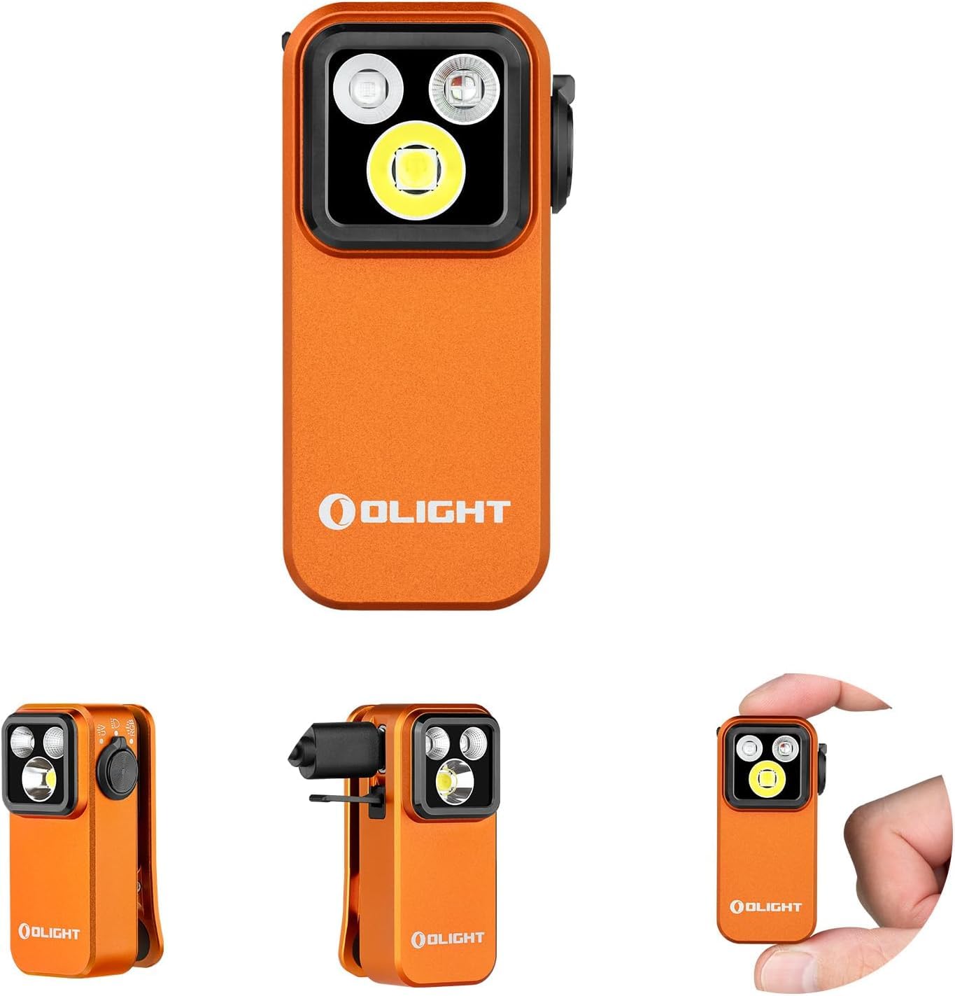 OLIGHT Oclip Pro S EDC Clip Torch 5 Light Sources 600LM 80M
