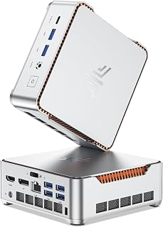 NiPoGi P2 Mini PC Windows 11 Pro Mini PC AMD Ryzen PRO 7330U(Βeat 5300U/3500U/3200U,up to 4.3GHz) 16GB RAM+256GB SSD Mini Computer 4K Triple Display/HDMI+DP+USB-C/WiFi/BT4.2 for Home/Business/School