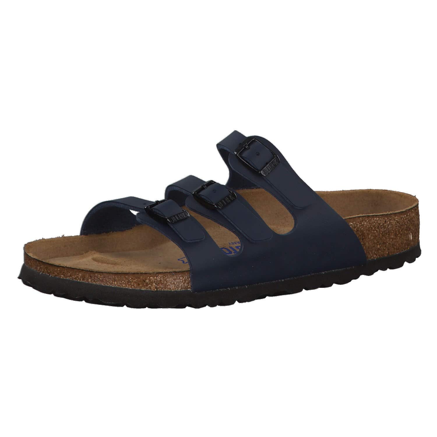 Birkenstock Florida Women's Sandals, dark blue, 8/8.5