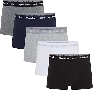 Reebok Men's Boxer Shorts - 5 Pack Sports Boxer Shorts