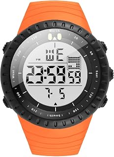 KXAITO Men's Watches Sports Outdoor Waterproof Military Digital Watch Date Multi Function Tactics LED Face Alarm Stopwatch for Men 6256