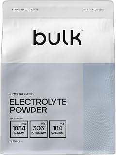 Bulk Complete Electrolyte Powder, Unflavoured, 100g | 5 Key Electrolytes, Sodium, Potassium, Magnesium, Calcium, Chloride, Rehydrate & Replenish, Zero Sugar, Sports Supplement