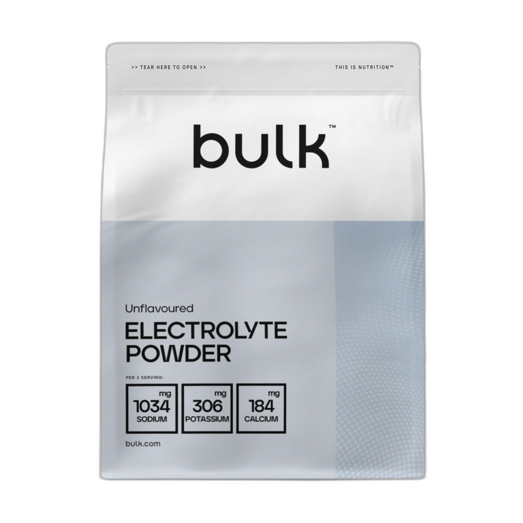 Bulk Complete Electrolyte Powder, Unflavoured, 100g | 5 Key Electrolytes, Sodium