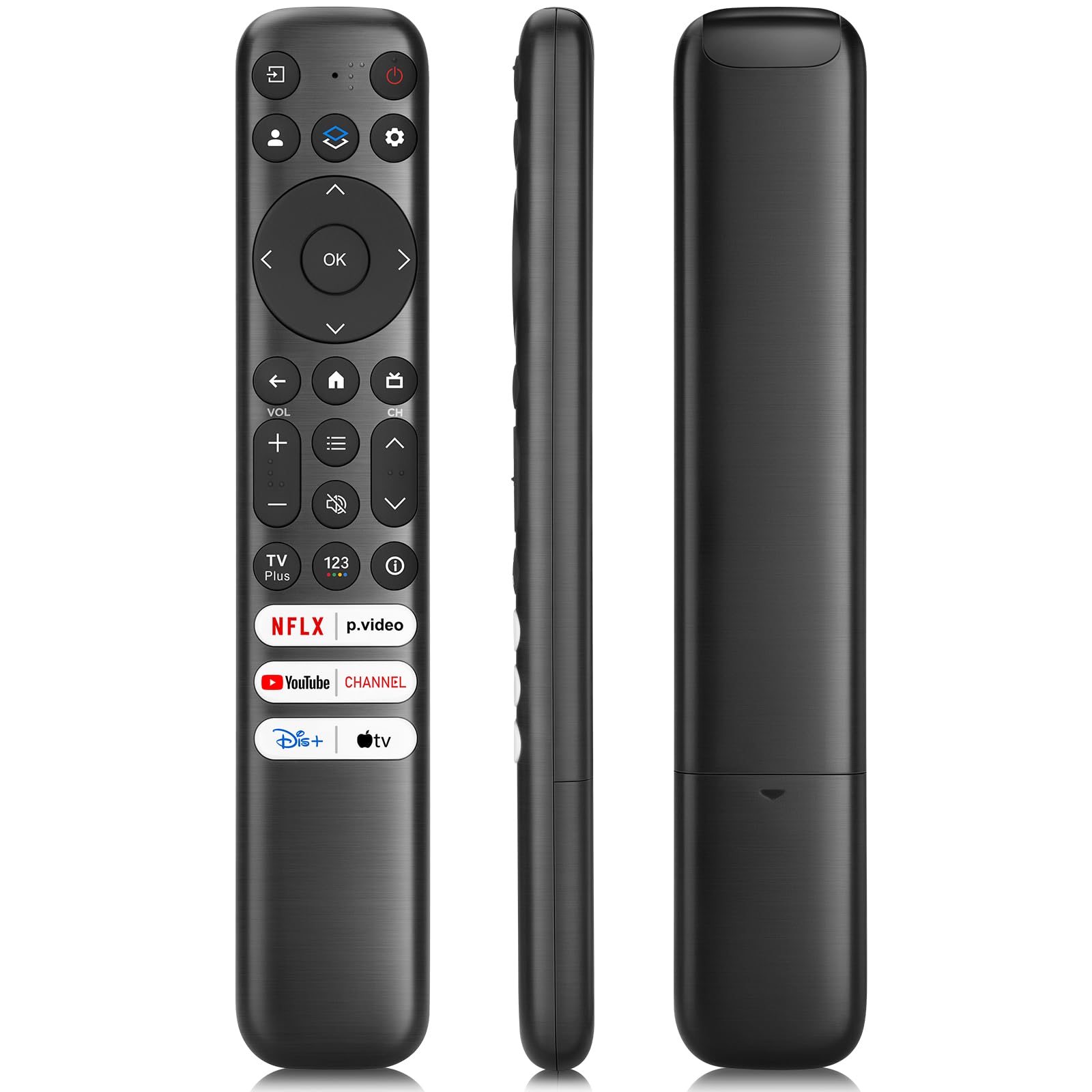 Only for TCL Google TV Remote Control Replacement, Responsive, No Setup | Rugged