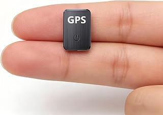 0.8 inch! Hidden Mini GPS Tracker for Vehicles Portable Real Time Locator | No Subscription No Monthly Fee Tracking Device Car Full Global Coverage Location Kids Dogs Trucks Person Magnetic (1,Small)