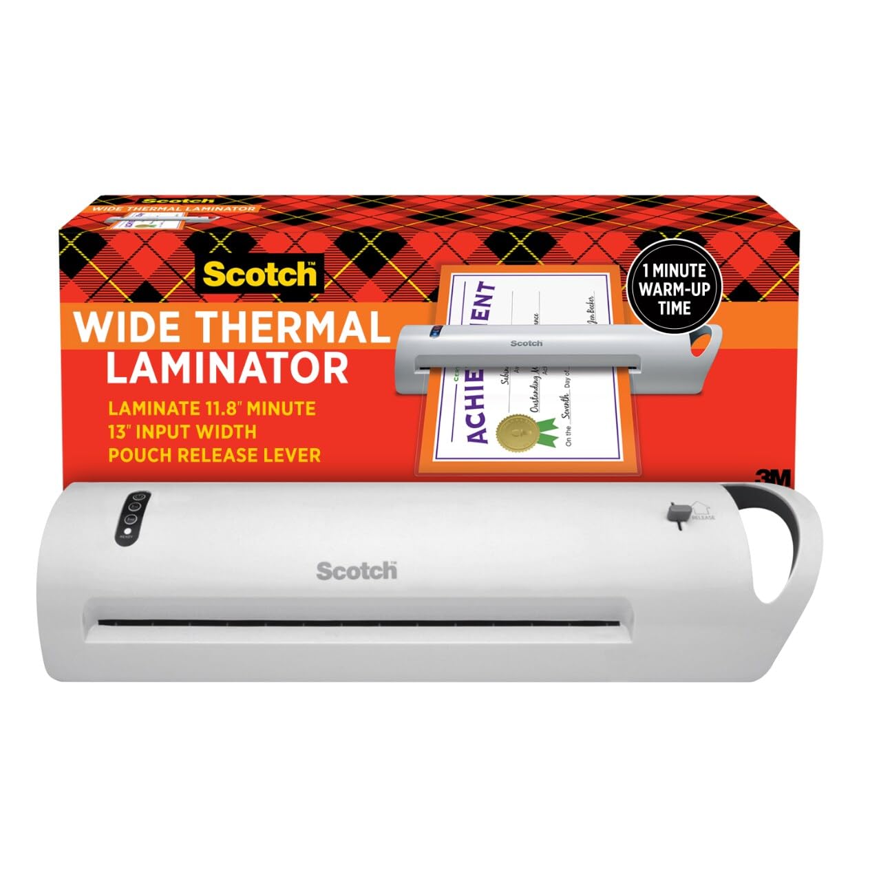 Scotch Thermal Laminator, Extra Wide 13 Inch Input | Ideal for Teachers, Small O