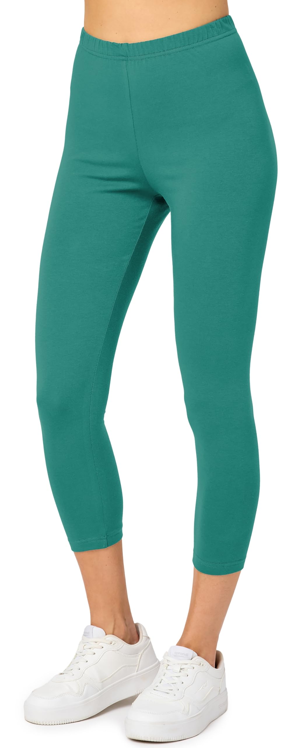 Merry Style Women's 3/4 Cotton Sports Capri Leggings MS10-199