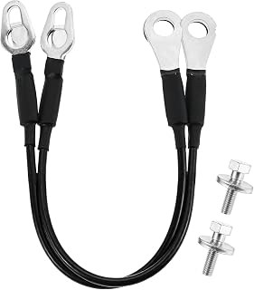 HZ-MONSTAR Tailgate Cable Strap with Bolt Compatible with 2007-2016 Chevrolet Chevy Silverado GMC Sierra 1500 2500 HD 3500 HD, Tailgate Cable Replace 25838260 25838261 11609938