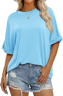 Cicy Bell Women's Oversized Crew Neck T-Shirt
