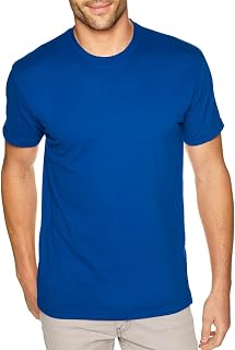 Next Level Apparel Men's Premium Fitted Sueded Crew Neck T-Shirt