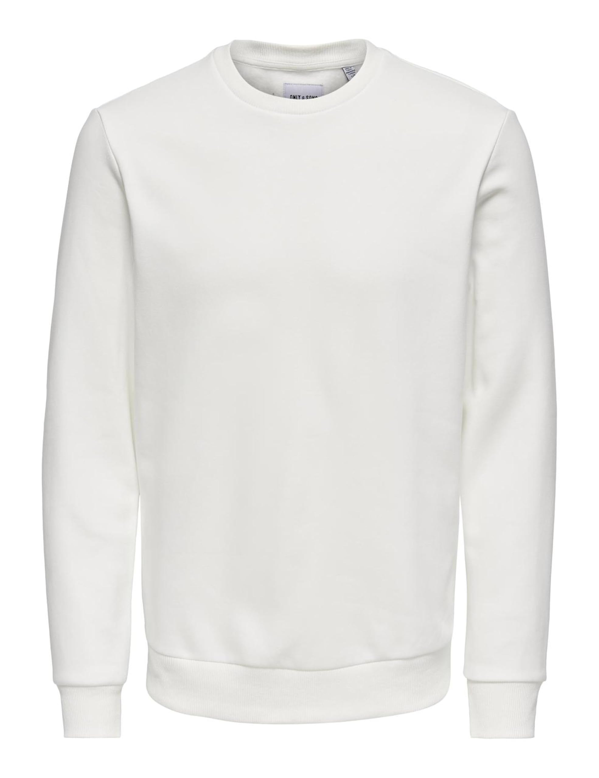 ONSCERES Men's Basic Regular Fit Long-Sleeved Sweatshirt without Hood