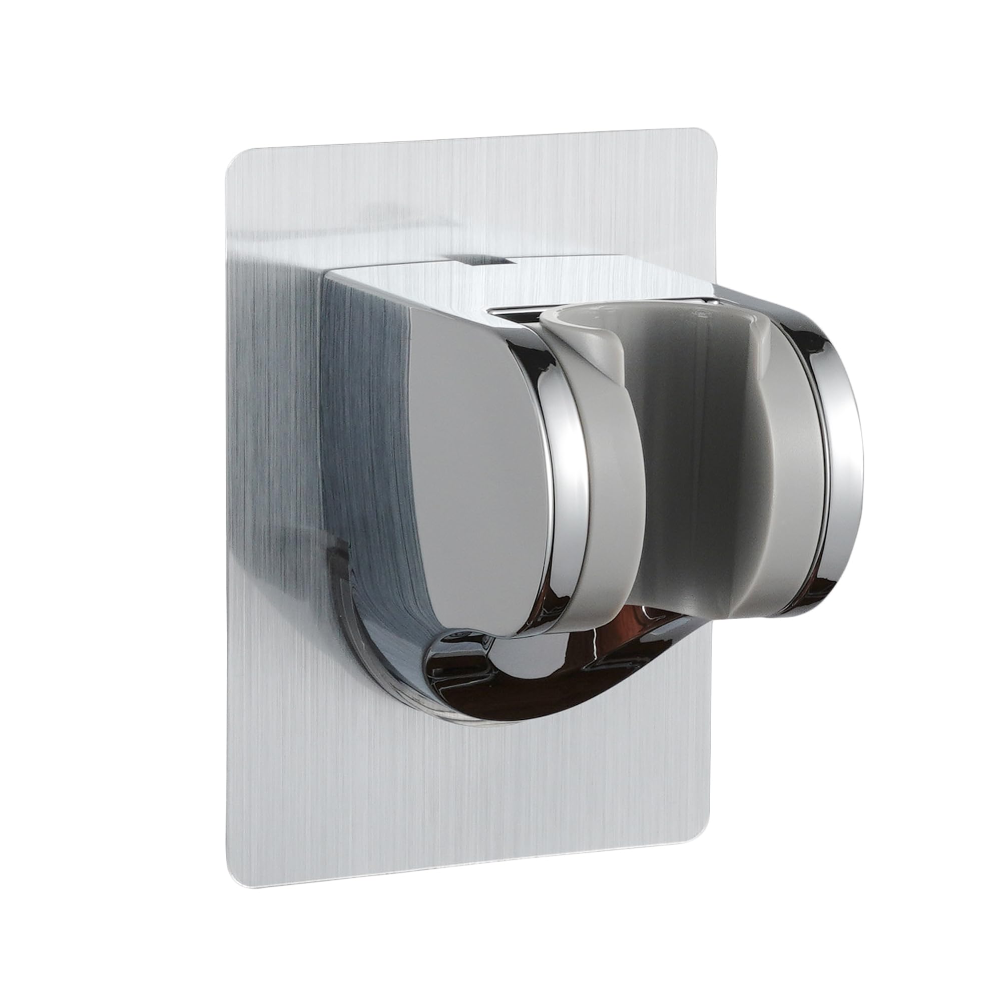 GwernKB Shower Head Holder Strong Adhesive No Drilling Wall Mount Adjustable Han