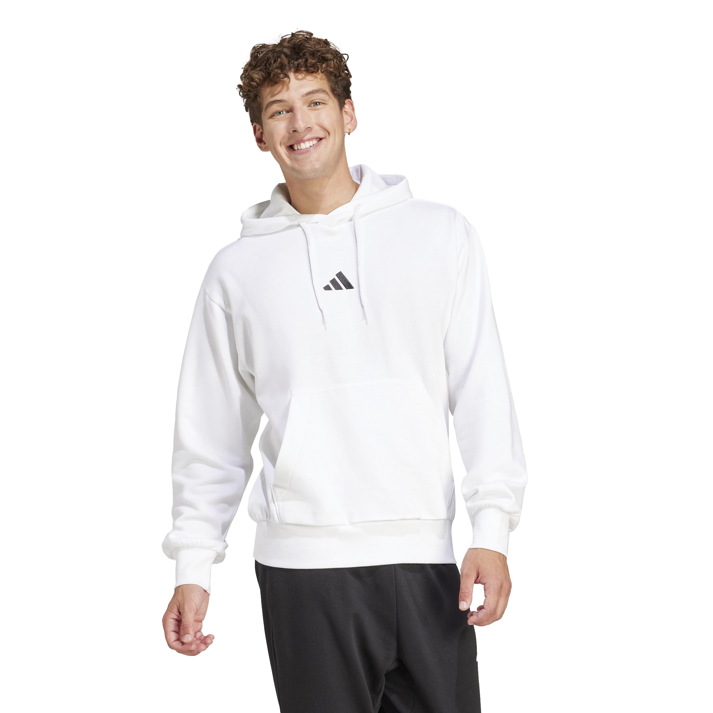 adidas Men's Essentials Feel Cosy Fleece Hoodie