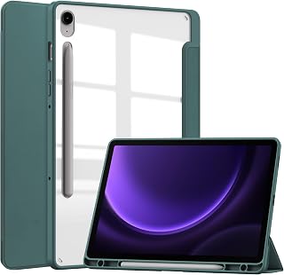 Acelive Capa Case for Samsung Galaxy Tab S9 FE 10.9 Inch/S9 11 Inch Tablet 2023 SM-X510/SM-X516 with Pen Holder