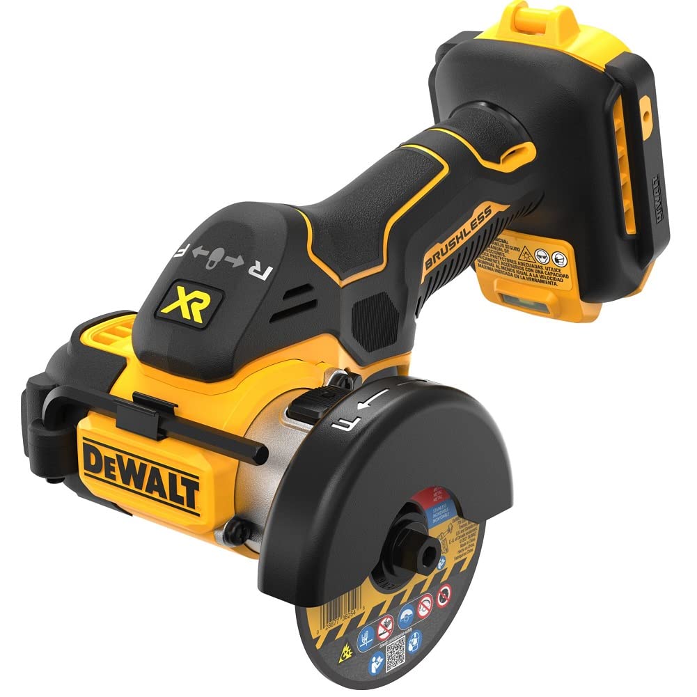 DEWALT 20V MAX* XR Brushless 3 in. Cordless Cut-Off Tool (Renewed) - Includes DC