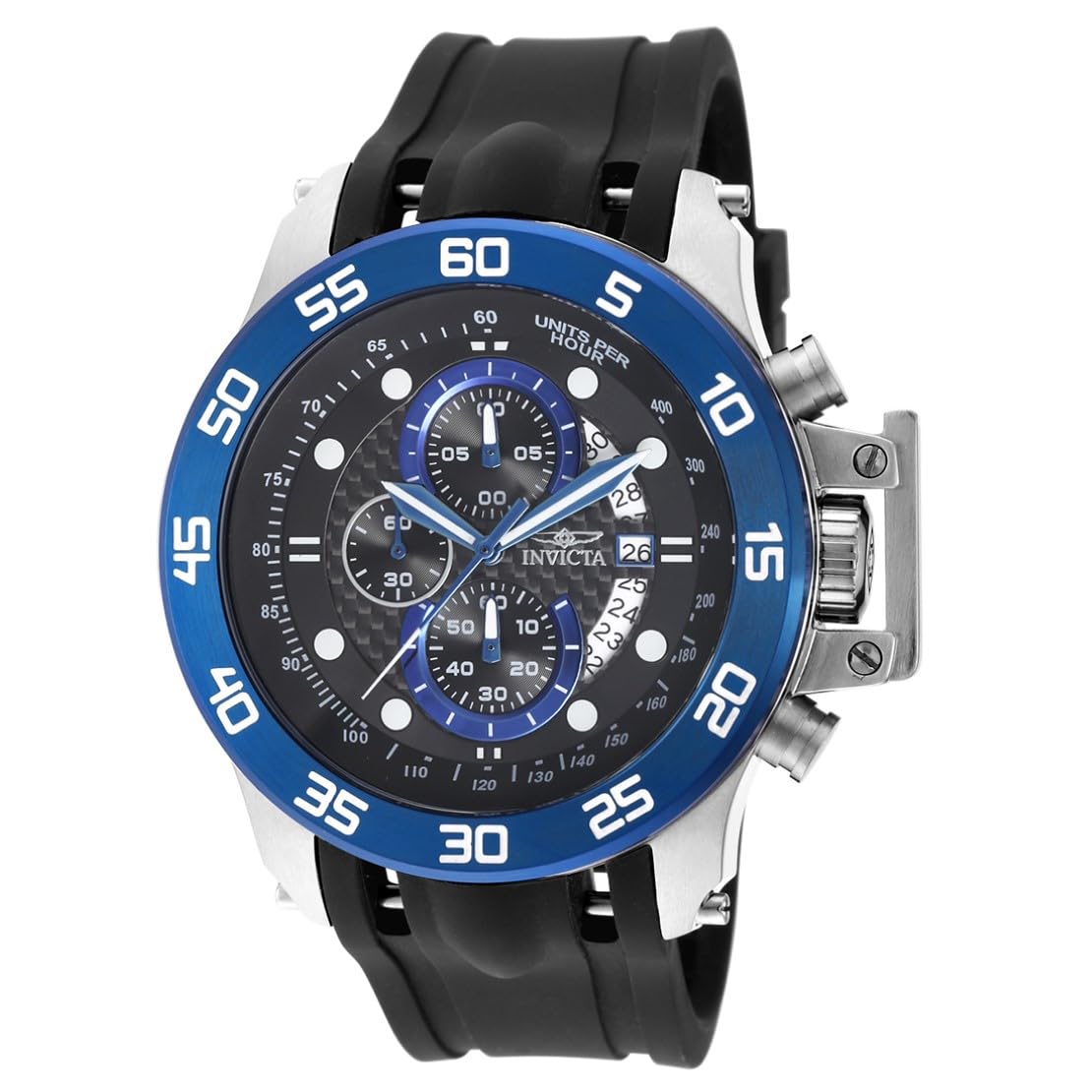 Invicta Men's I-Force Analog Display Japanese Quartz Black Watch